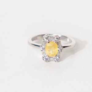 Yellow Sapphire Ring