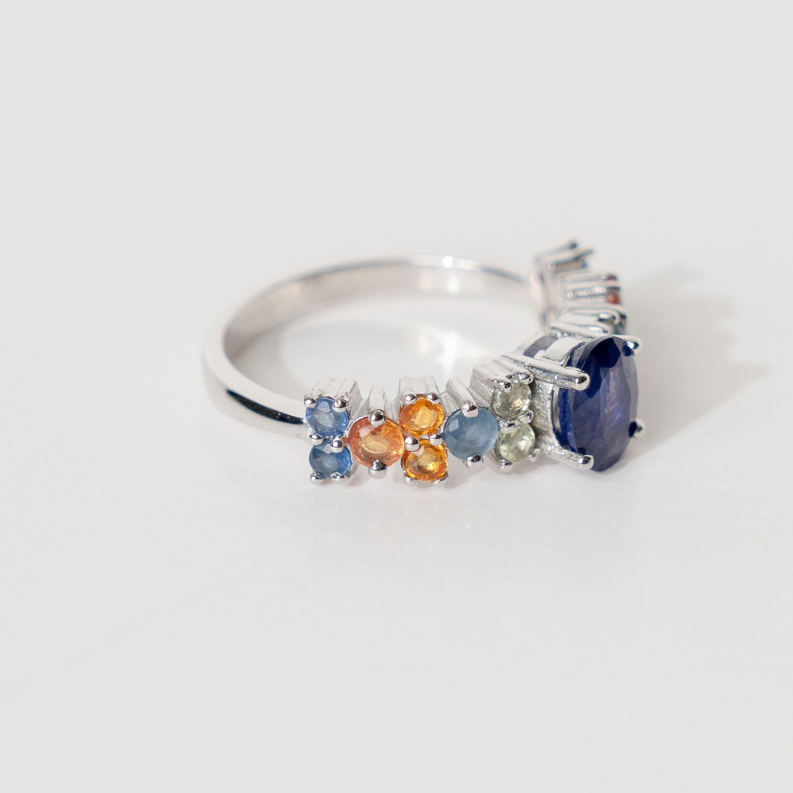 Multi Sapphire Ring - Image 3