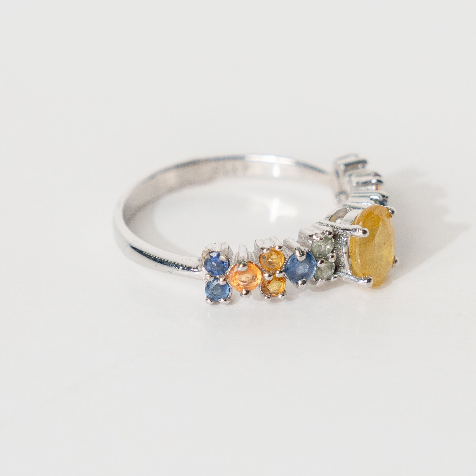Multi Sapphire Ring - Image 3