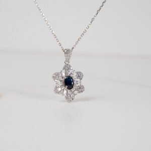 Blue sapphire Necklace