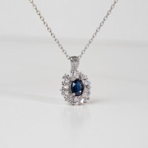 Blue sapphire Necklace