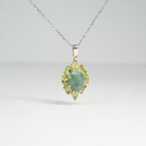 Emerlad & Peridot Necklace