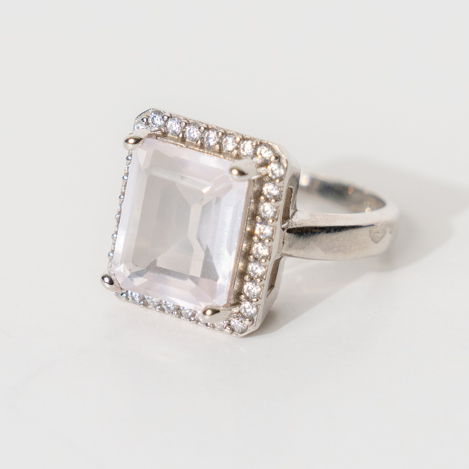 Rose quartz Ring - Image 2